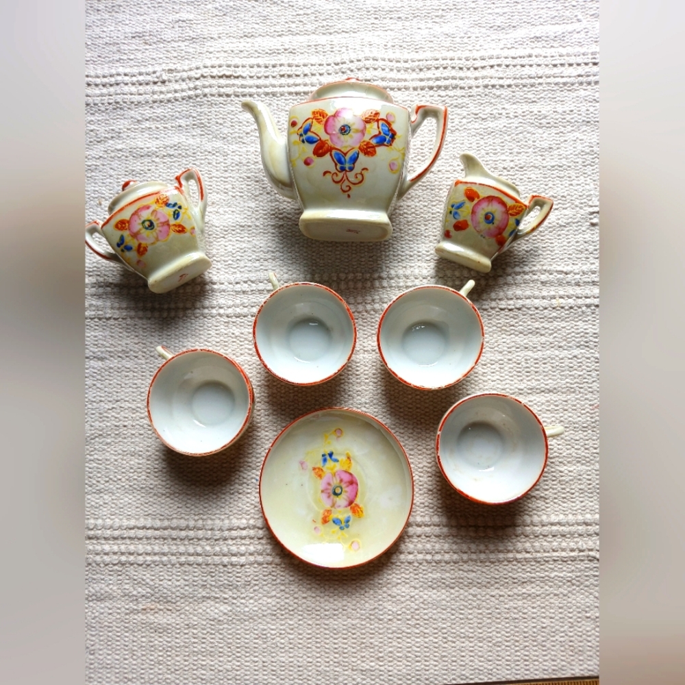Vintage Miniature Tea Set